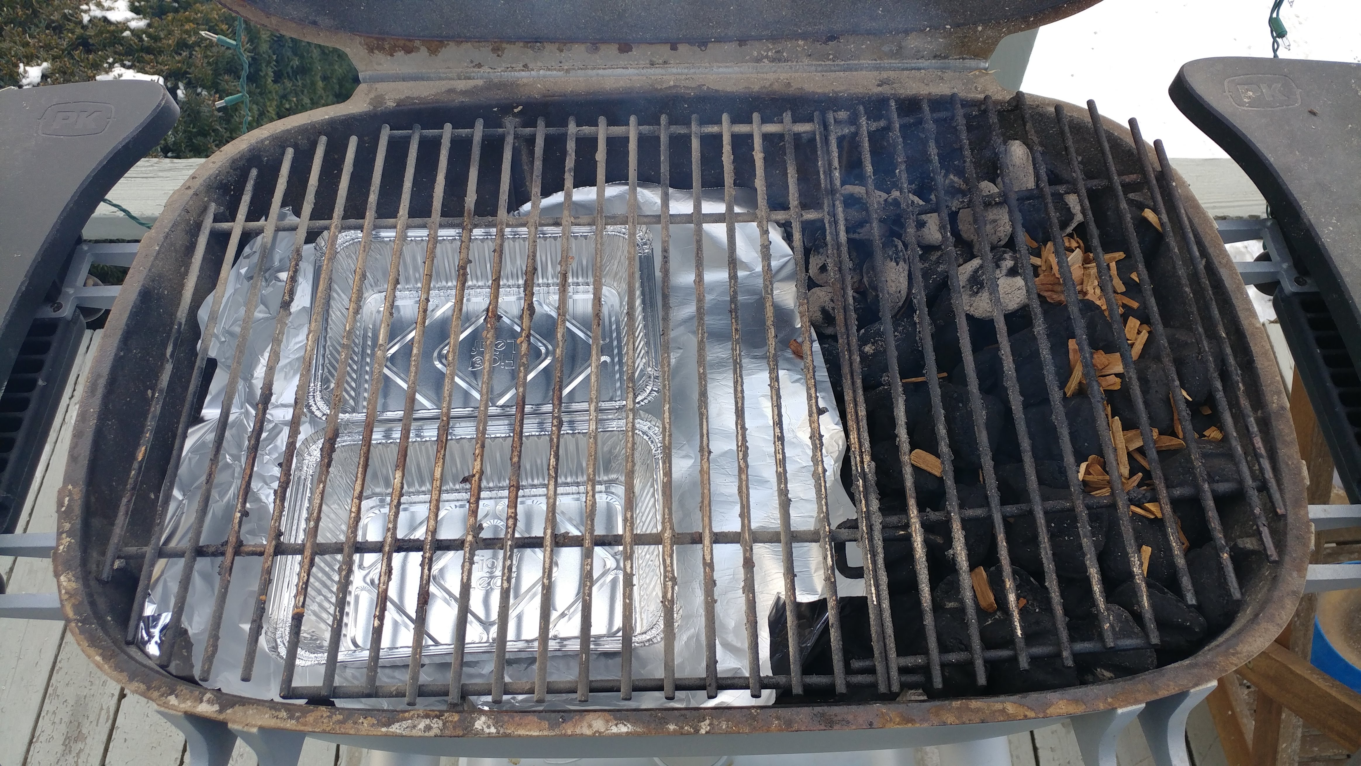 @PKGrills #PK360 Setup For Two Full Racks Of Ribs – Northeast BBQ
